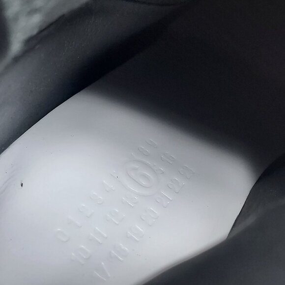MM6 Maison Margiela Black Trunk Leather Boot - Picture 5 of 11